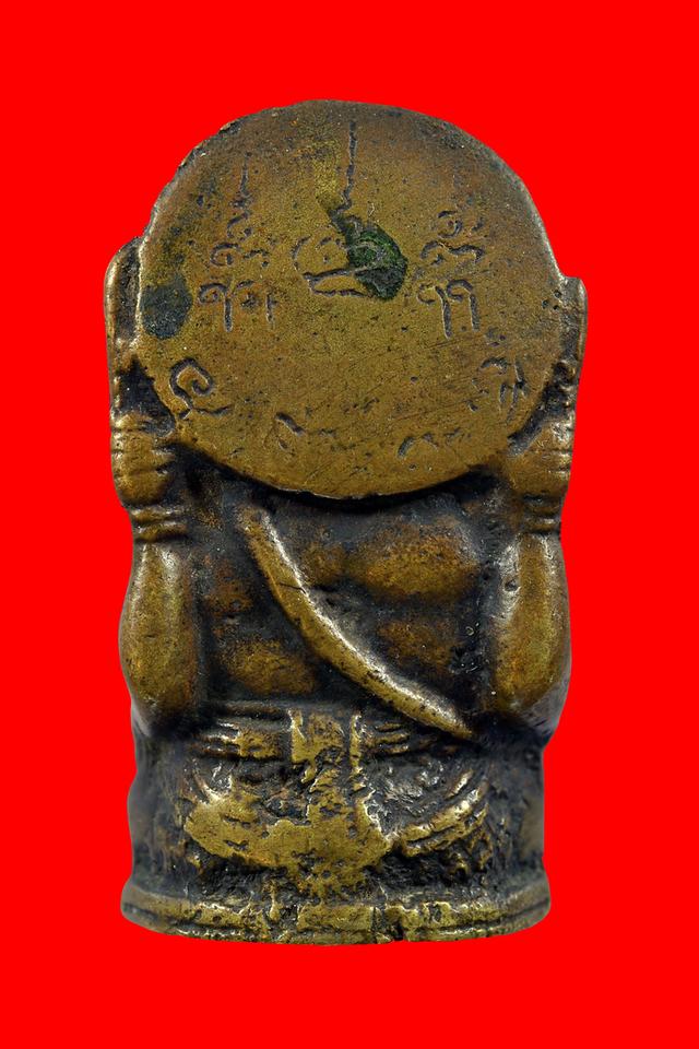 พระพิฆเนศโบราณ หลวงพ่อกิ๋น วัดดอนยานนาวาปี2480 เนื้อโลหะผสม มีกริ่ง รุ่นหายาก