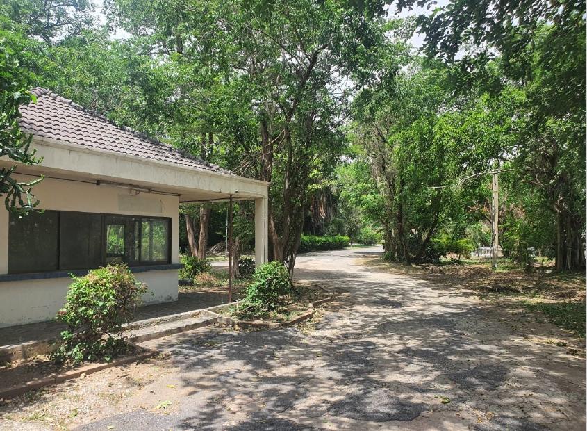 ที่ดินโรงงานและบ้านผู้บริหารหรู โรงงานพร้อมใบอนุญาต บ้านพักคนงาน โรงอาหาร ที่จอดรถ ป้อมยาม เนื้อที่ 9 ไร่  นครหลวง อยุธยา 35 ล้าน จาก 45 ล้าน 15