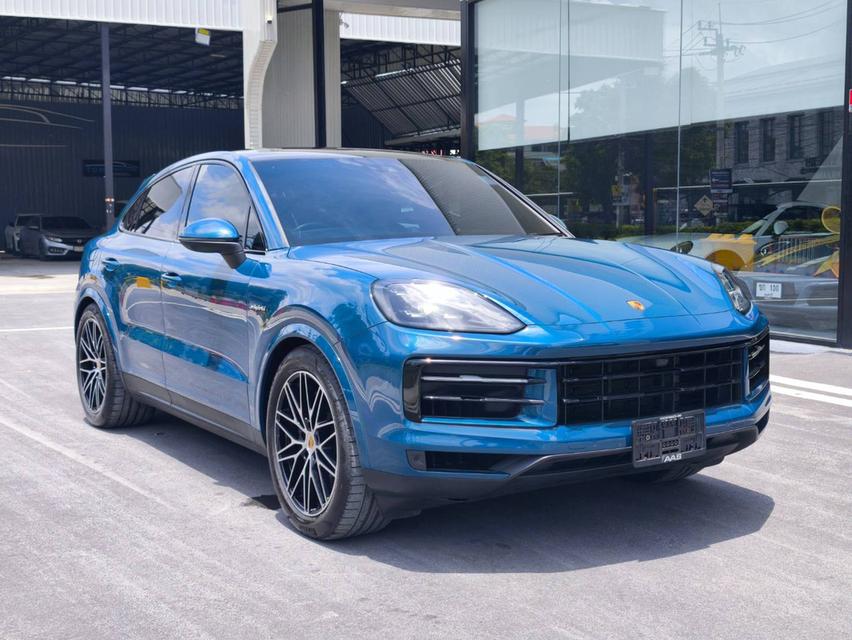 รหัสรถ KPV53 2024 จด 25 Porsch Cayenne Coupe Platinum Edition