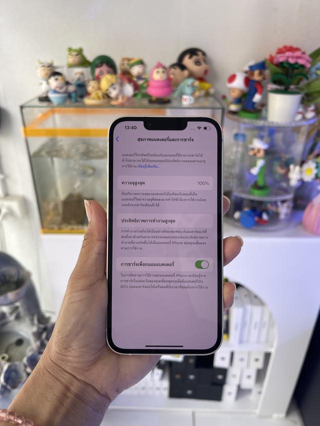 iPhone 13 128gb จอแท้ ปกติหมด เดิมๆ 10