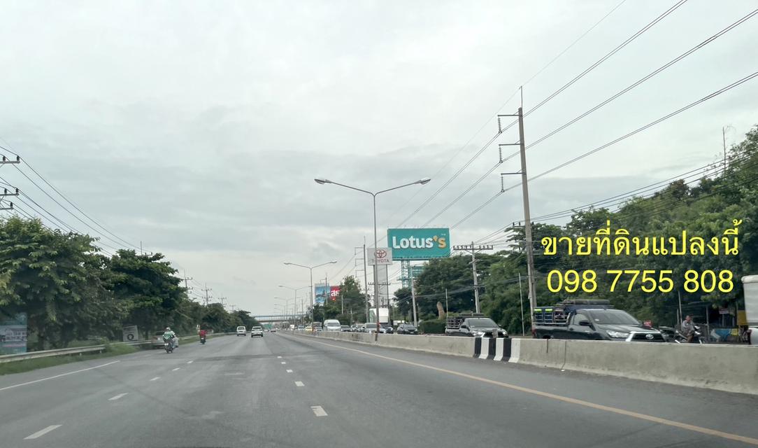 ขายไร่ละ 7,500,000 บาท ที่ดิน 50 ไร่ ติดถนนรังสิต นครนายก ไกล้โลตัสคลอง 7 ธัญบุรี 098 7755 808 13