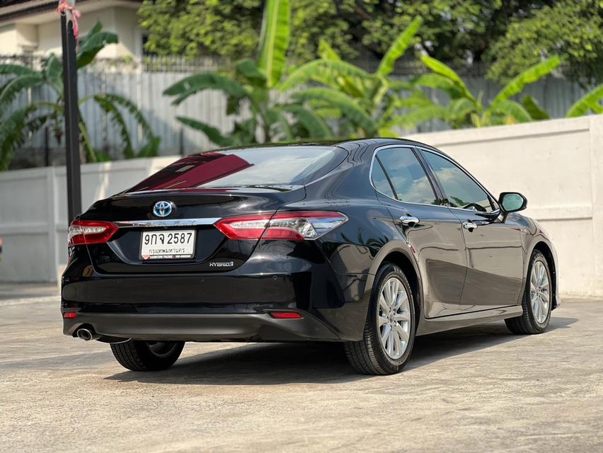 TOYOTA CAMRY, 2.5 HEV PREMIUM LUXURY ปี 2019 โฉม ปี18-24 สีดำ ตัวท็อปสุด รูปที่ 4