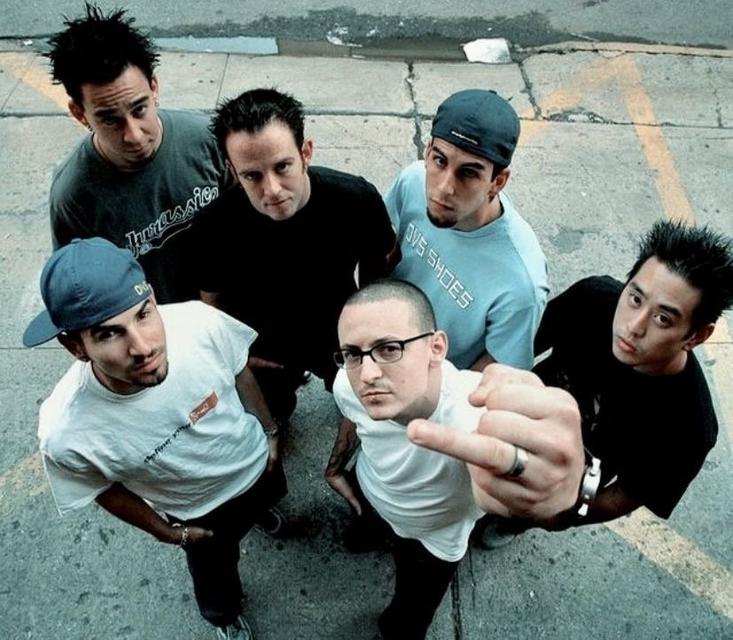 เสื้อยืดแขนสั้น แนววงดนตรีร๊อกชาวอเมริกัน Vintage LinKin Park มือสอง สภาพดี ของพร้อมส่งครับ รูปย่อยที่ 4