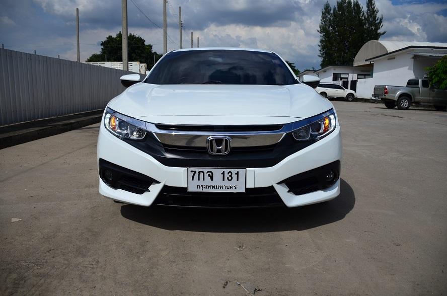 ขายเพียง 499000 บาท / ฟรีดาวน์ ออกรถไม่ต้องออกเงิน/ HONDA CIVIC FC1.8 EL/ พุตสต๊าทกุญแจคีเร็ท เบาะหนังไฟฟ้า/แม็กยางใหม่  2