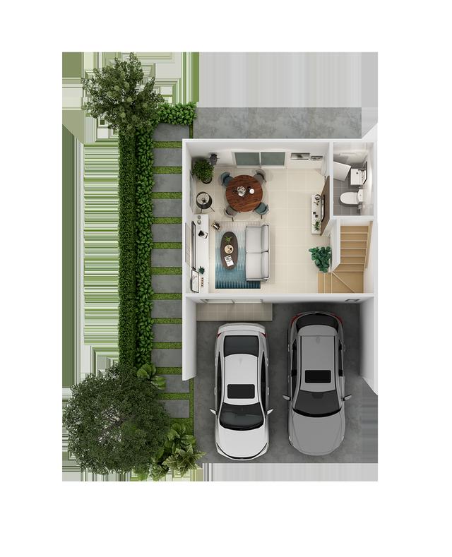 ทาวน์โฮม โครงการบ้านพฤกษา รังสิต-วงแหวน (ธัญบุรีคลอง7) 3