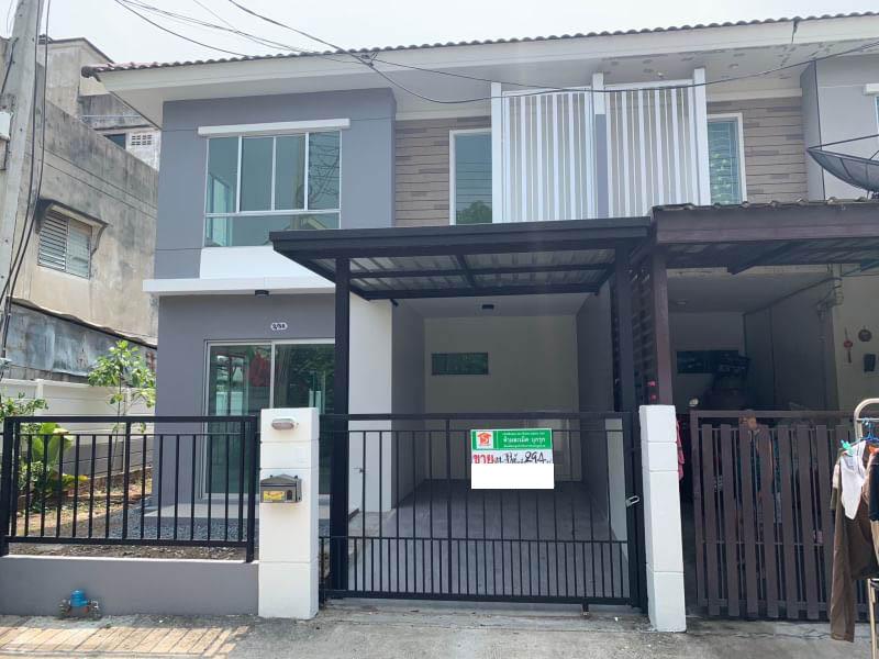 ขาย :ทาวน์เฮาส์ 2 ชั้น (มุม) เนื้อที่ 29.4 ตรว.  หมู่บ้านพฤกษาวิลล์ 48 ถนนวัดเวฬุวนาราม 32  1