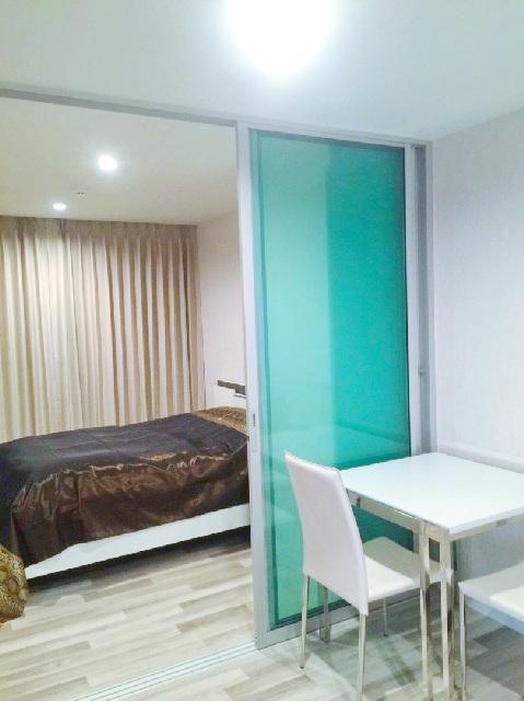 แจ้งวัฒนะ MRT หลักสี่ 900 ม.ให้เช่าคอนโด ชั้น8 28 ตร.ม.เดอะคิวบ์ รร.นานาชาติฮาร์โรว์ กรุงเทพ 2.9 กม.มีเฟอร์ เครื่องใช้ไฟ 1