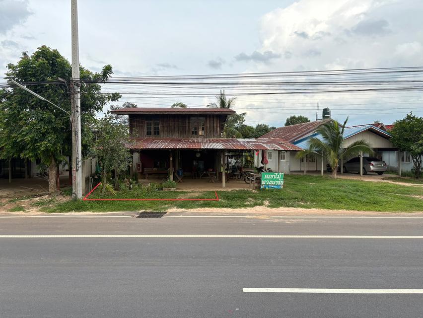 ขายด่วน ที่ดินติดทางหลวงแผ่นดิน 4 เลน ทำเลดี อำเภอพยุห์ – ศรีสะเกษ ใกล้สถานที่ราชการ 2