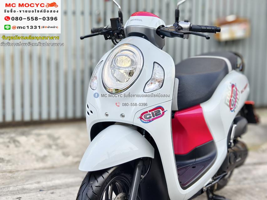 Scoopy i S12 2023 เลขไมล์1000กิโล สภาพป้ายแดง กุญแจบุคเซอวิสครบ มีเล่มเขียวครบพร้อมโอน No906    14