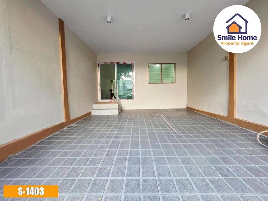 ทาวน์เฮาส์ชั้นเดียว หมู่บ้านแสงตะวัน บางบ่อ รีโนเวทใหม่พร้อมเข้าอยู่ 2