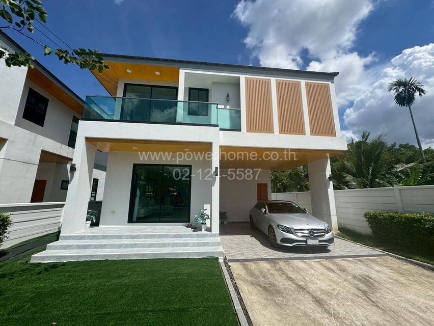 บ้านเดี่ยว 2 ชั้น เนื้อที่ 70.5 ตร.ว. ซอยบางกร่าง 45 ถนนราชพฤกษ์ ต.บางกร่าง อ.เมืองนนทบุรี จ.นนทบุรี 2