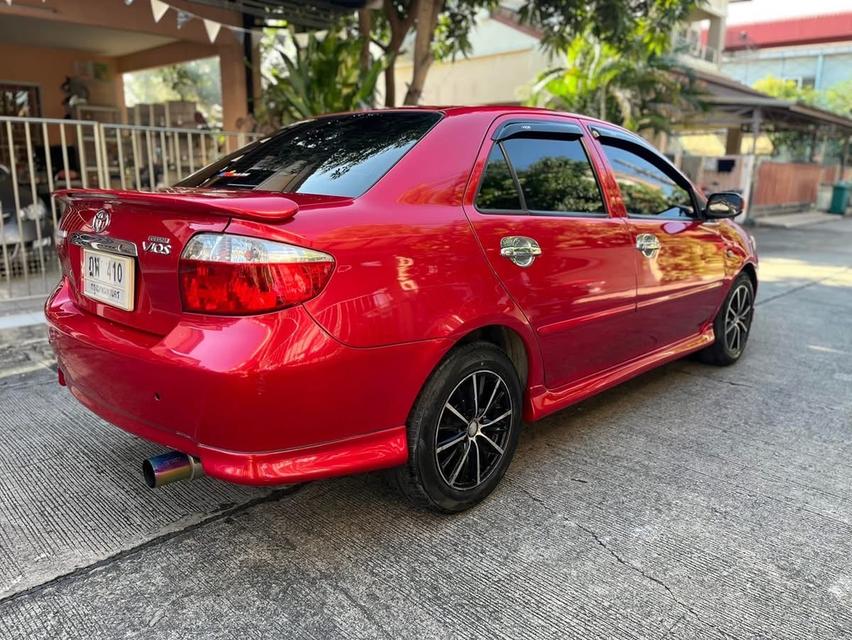 Toyota Vios 1.5 S สีแดง ปี 2005  6