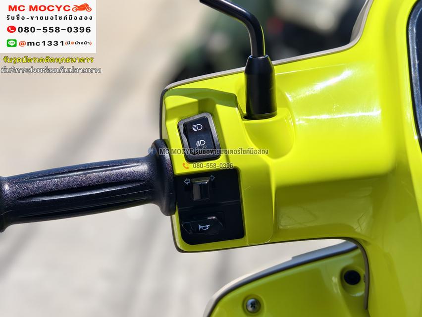 Fazzio Keyless 125 2023 วิ่ง2000โล รุ่นTop รถบ้านแท้เจ้าของมือเดียว NO1013    8