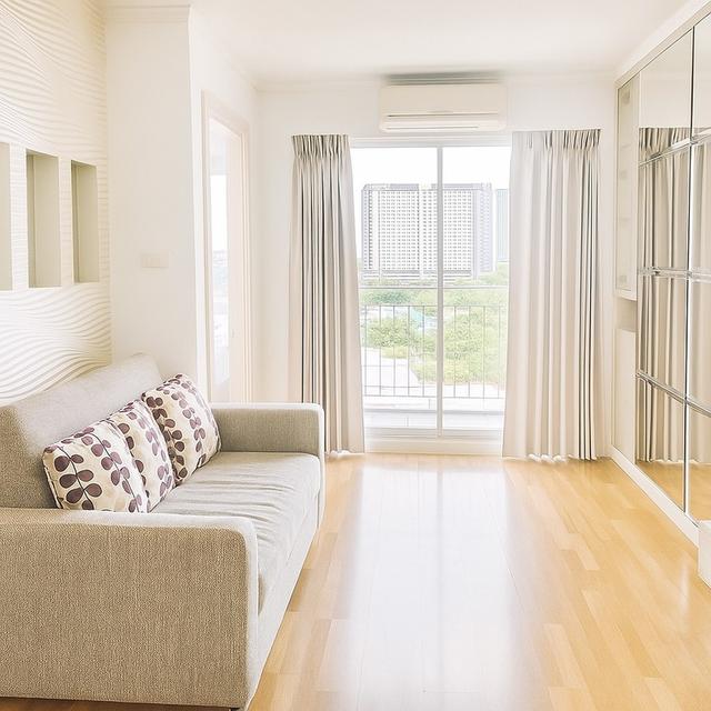 ขายคอนโดติดแม่น้ำ ลุมพินีพาร์คริเวอร์ไซด์ ถ.พระราม 3 วิวสะพานภูมิพล 32 ตร.ม. 1