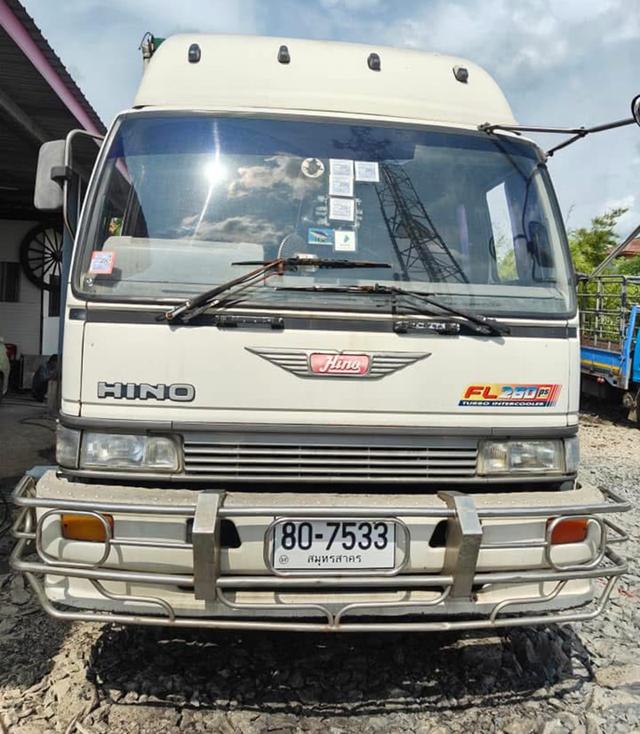 ขายรถบรรทุกตู้แช่เย็น Hino เครื่อง 195 แรงม้า