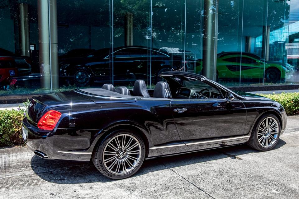 Bentley Continental GTC Speed 2010 สีดำ รถแท้นำเข้าแบบ 32 เล่มลงตรงรุ่น gtc รูปที่ 6