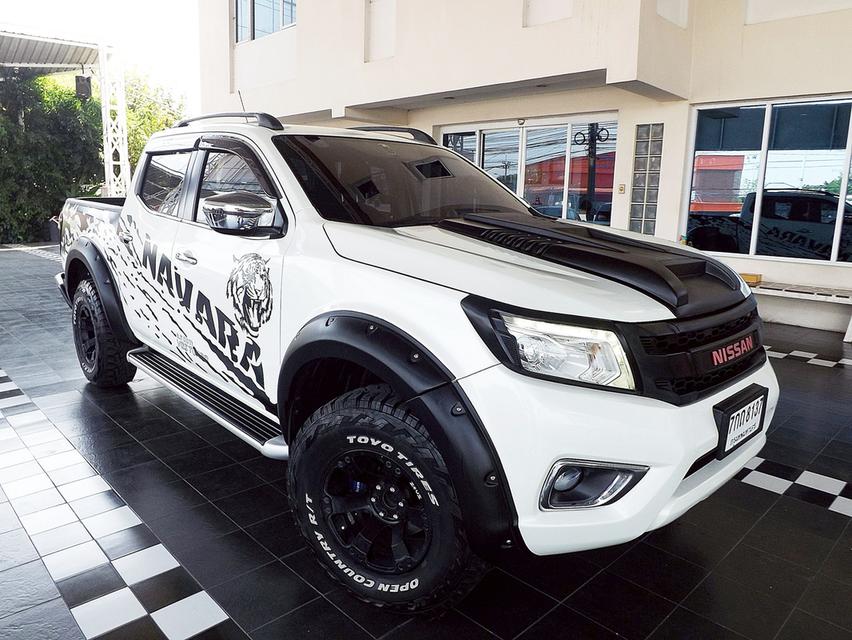 รหัสรถ KCY8137 NISSAN NAVARA NP300 CALIBRE DOUBLE CAB 2.5 EL AUTO ปี 2018 สีขาว