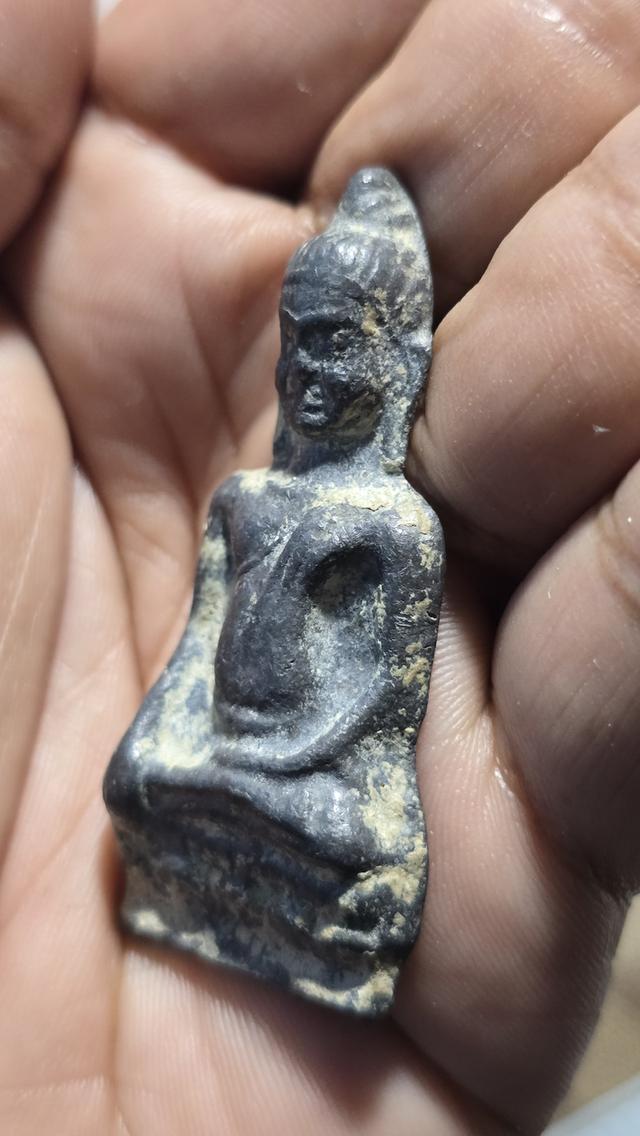 พระหูยานลพบุรี พิมพ์ใหญ่ เนื้อชินเงิน 6