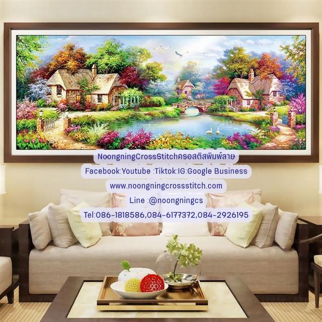 ร้าน Noongning Cross stitch ครอสติสพิมพ์ลาย จำหน่ายอุปกรณ์ครอสติส ภาพติดเพชร390 1