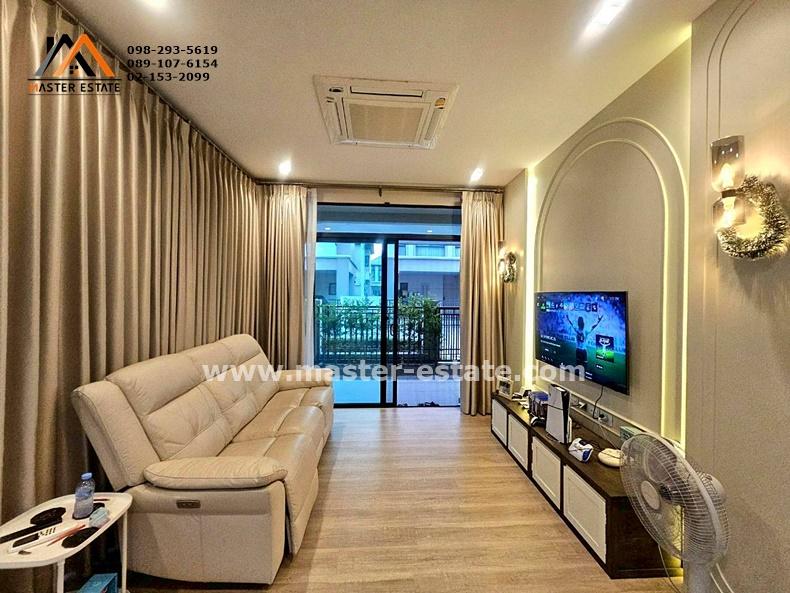 บางกอก บูเลอวาร์ด เวสต์เกต สวยมาก พร้อมอยู่ แต่งครบ 52.3 ตร.ว. ต่อเติมครบทุกฟังก์ชั่นการใช้งาน สวย สะอาด สภาพนางฟ้า บ้านใหม่กริ๊บ มีหลังเดียว 4