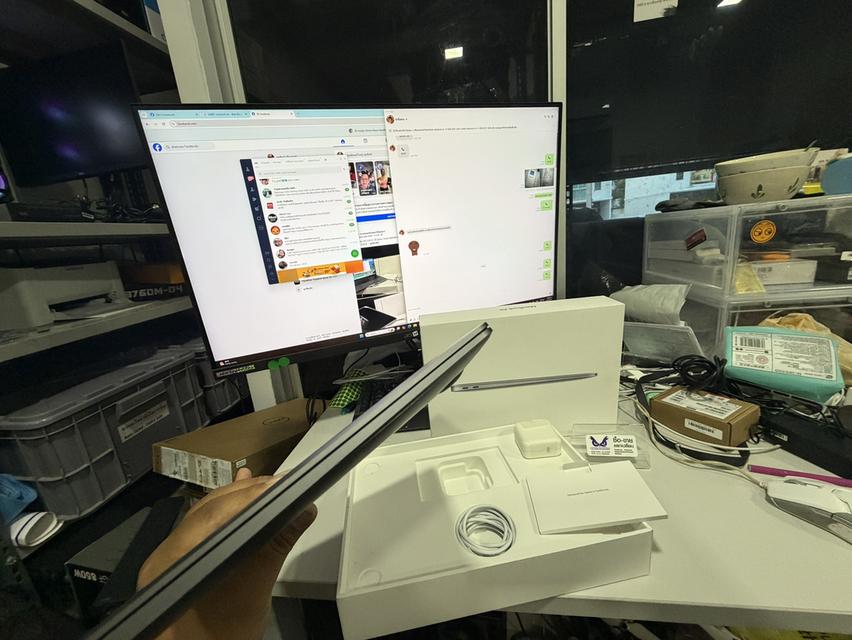 MacBook Air M1 (2020) สี (Space Grey) เน้นใช้ทำงาน ความจุ Ram8 Ssd 256GB ราคาจบๆ 11,590.- เครื่องสุดท้ายมาไวไปไว รูปที่ 6