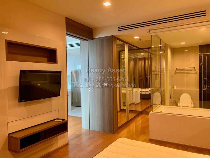 R68-01-008 ให้เช่าคอนโด THE ADDRESS สาทร ห้องขนาด 52 ตรม 1นอน 1น้ำ อุปกรณ์ เฟอร์นิเจอร์ ครบ พร้อมเข้าอยู่