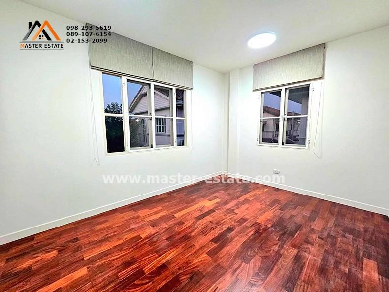 ม.มัณฑนา วัชรพล-รามอินทรา 1 บ้านเดี่ยวพร้อมเรือนรับรอง เนื้อที่ 106 ตร.ว. Renovate พร้อมอยู่ เงียบสงบ ร่มรื่น กว้างขวาง คุณภาพ Land+House ทำเลดีมาก 14
