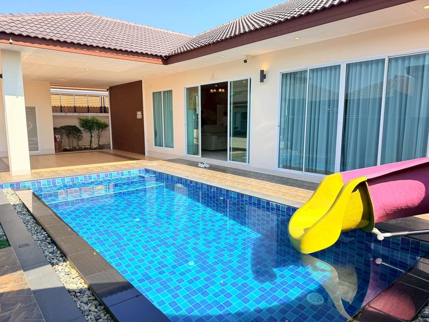 🏡 ให้เช่า บ้านเดี่ยวพูลวิลล่าหลังมุม พร้อมเข้าอยู่ 1