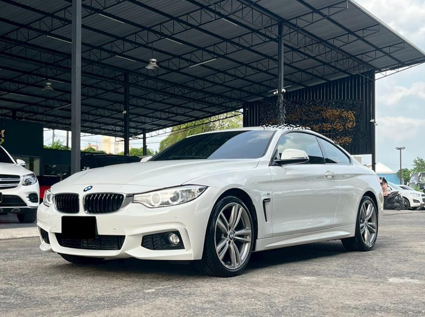 รถเข้าใหม่! BMW 420i Coupe M-Sport ปี 2015 สีขาว