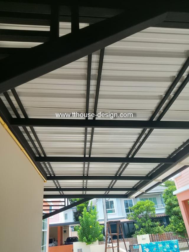 รับเหมา ต่อเติม โครงหลังคา กันสาด ห้องครัว เทพื้น ปูกระเบื้อง Line dddesign23 14