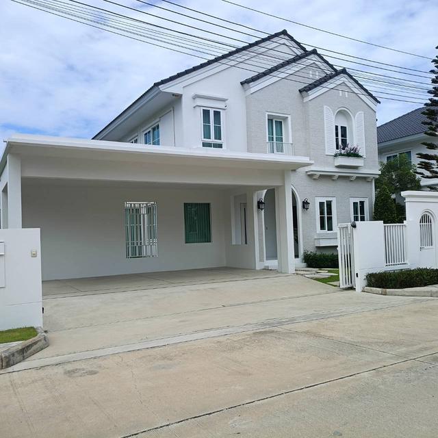 ให้เช่า  หมู่บ้าน ชัยพฤกษ์บางนา กม.15 ตกแต่งครบ แปลงหัวมุมใกล้คลับเฮาส์