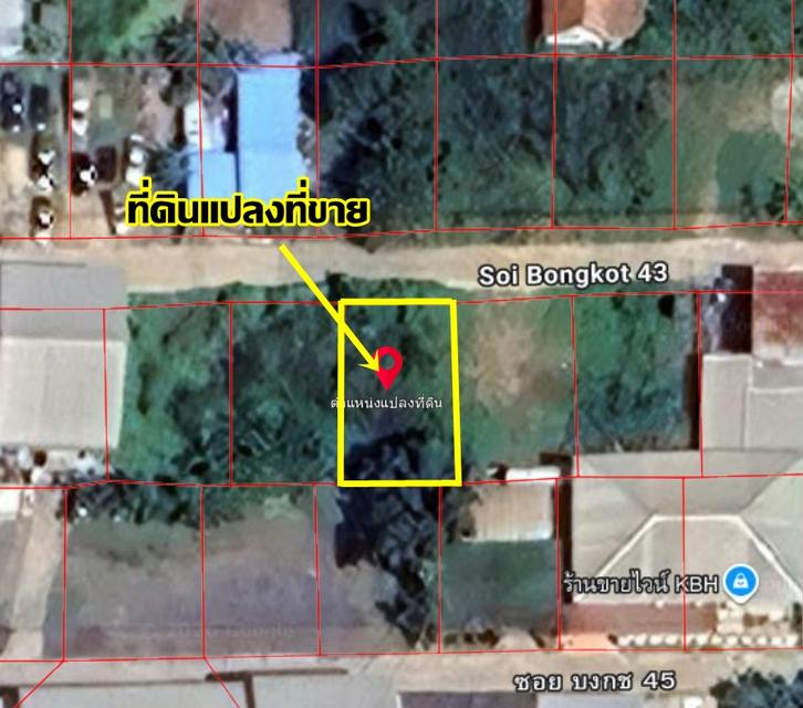 ขายที่ดินเปล่า ซอยบงกช43 ถนนเลียบคลองสอง 4