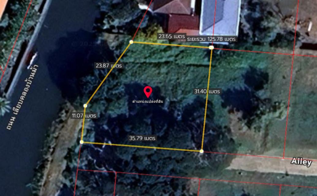 ขายที่ดิน เนื้อที่ 245 ตร.ว. พัฒนาการ 58 หมู่บ้านเอื้อสุข ซอย 25 ใกล้ธัญญาพาร์ค 6