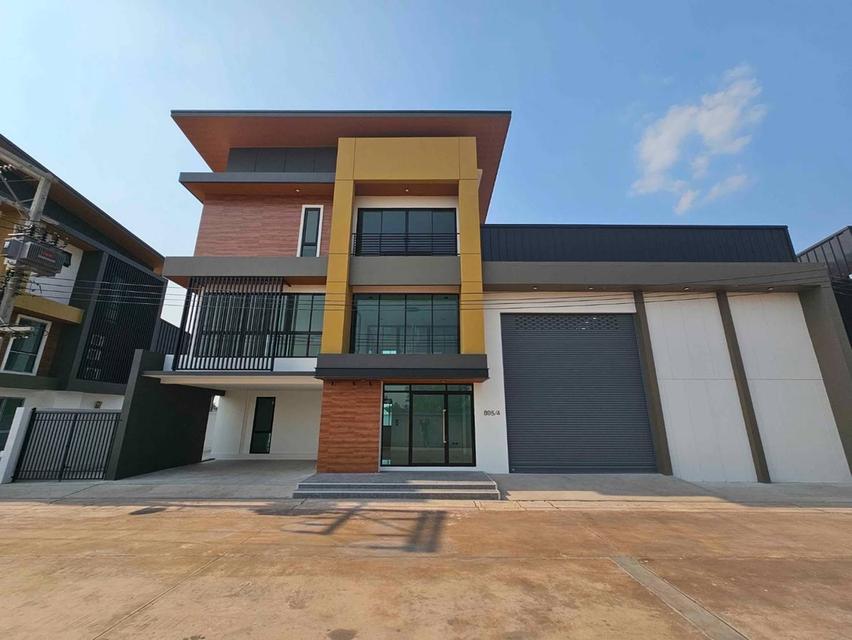 ที่ดินเปล่า + พร้อมรับสร้างโกดัง โรงงาน ออฟฟิศใหม่ ย่านบางบัวทอง นนทบุรี 340 7