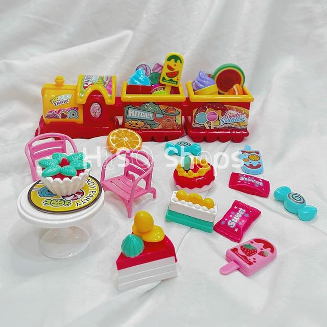 CANDY TRIAN PARTY รถไฟขนมหวาน ปาร์ตี้เทรนแคนดี้ ขบวนลูกอมแสนหวาน ของเล่น