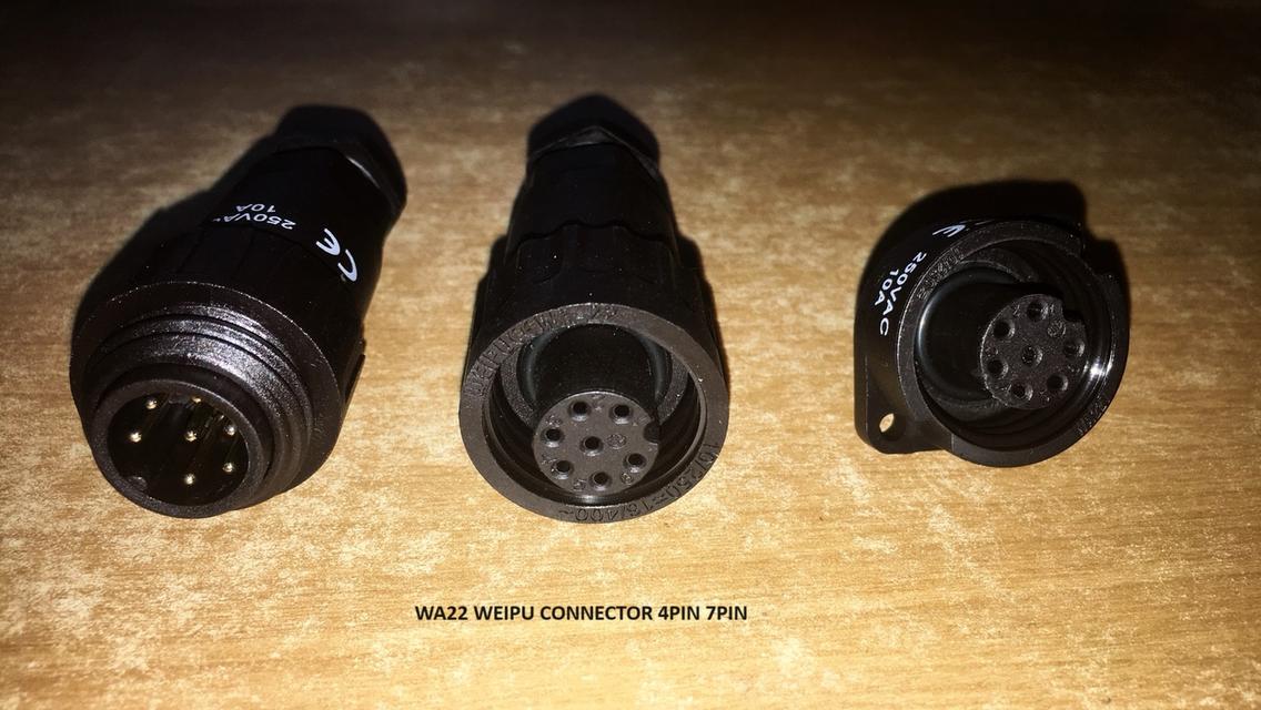 Connector WEIPU WA22 SP13 and SP21 1