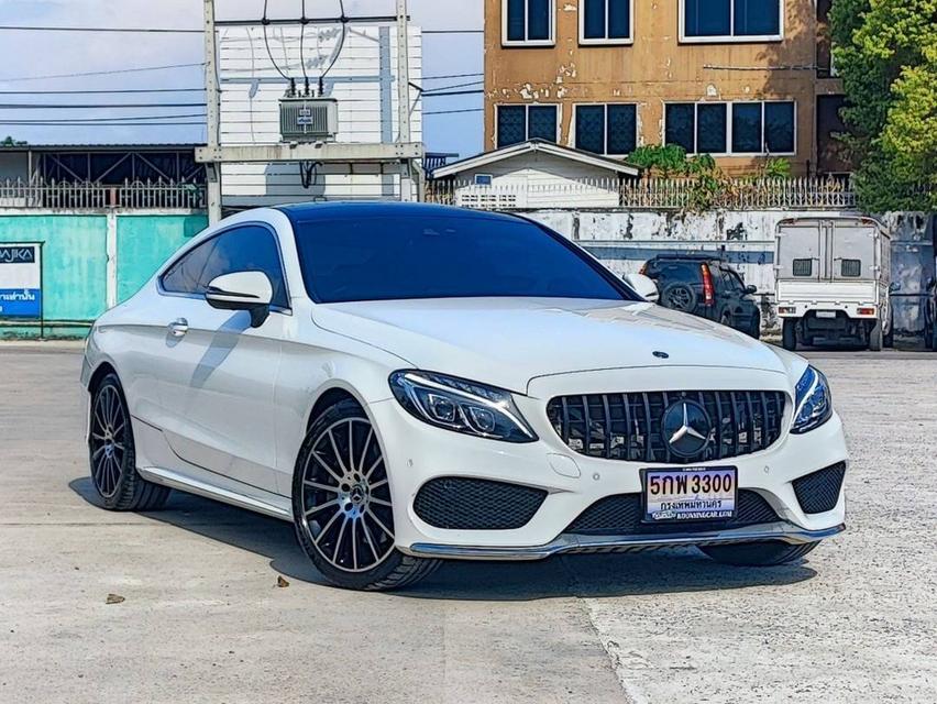  Benz C250 Coupe’ AMG Dynamic 2018 สุดหล่อมีทรง ประวัติศูนย์ครบ ราคาดีสุดๆ 1