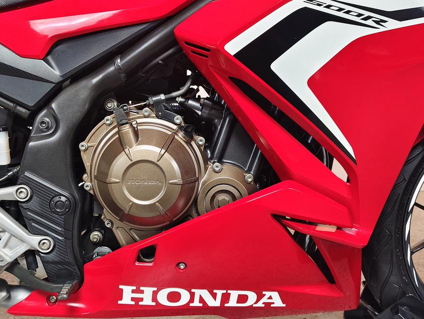 ✨️ สวย เดิม ใส ✨️ HONDA CBR500R รถกลางปี 2021 มือเดียวออกห้าง รูปที่ 4