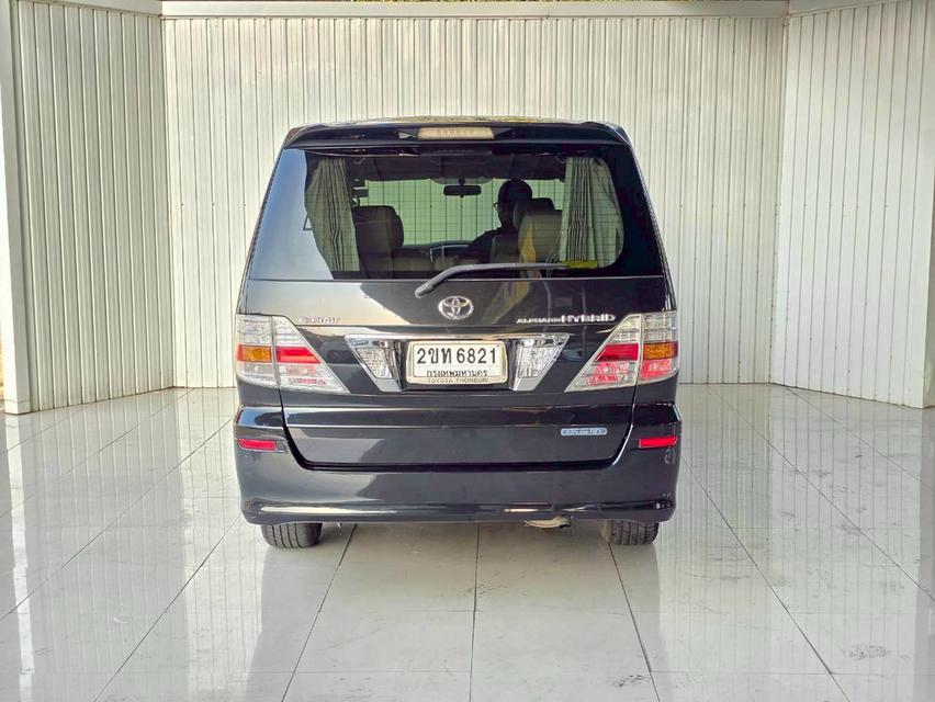 TOYOTA ALPHARD 2.4 HYBRID ปี 2007 สีดำ เกียร์ A/T โฉม ปี02-15 รูปที่ 5