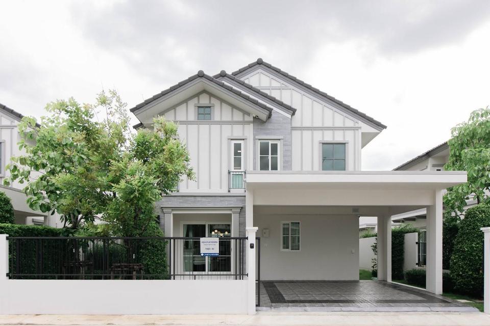 ให้เช่าบ้านเดี่ยว2ชั้น หมู่บ้าน วิลลาจจิโอ 3 ศรีนครินทร์-บางนา บ้านสวยพร้อมอยู่  น้ำไม่ท่วม 1