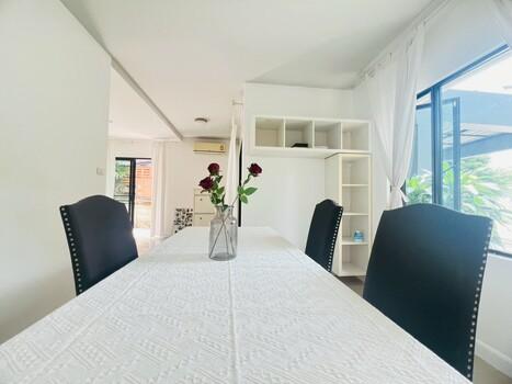 บ้านเดี่ยวสวยพร้อมอยู่ บางนา กม.8 ใกล้เมกะบางนา ให้เช่า 4