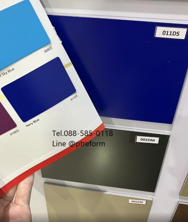 แผ่นอลูมิเนียมคอมโพสิต DECO (ดีโก้) ตกแต่งหน้าร้าน-ป้าย-ราคาประหยัด ติดตั้งง่าย จบงานไว รูปที่ 7