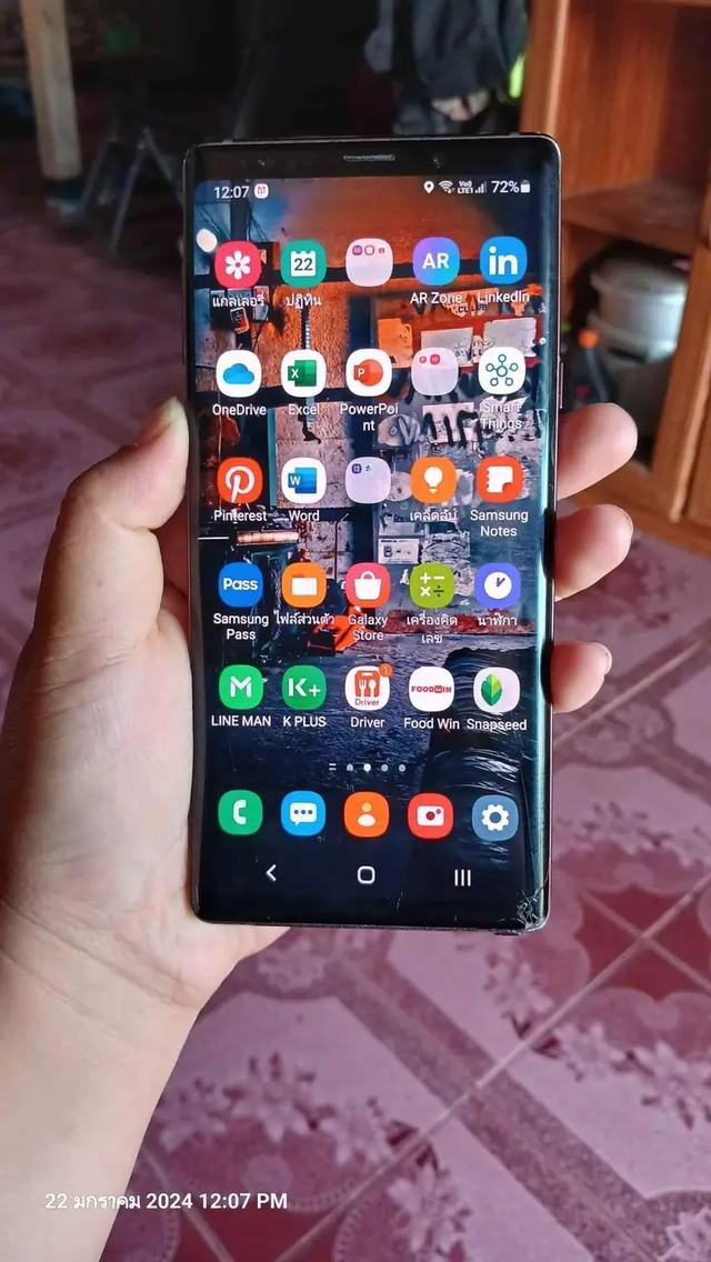 โทรศัพท์สวยๆราคาดี Samsung Galaxy Note 9 2