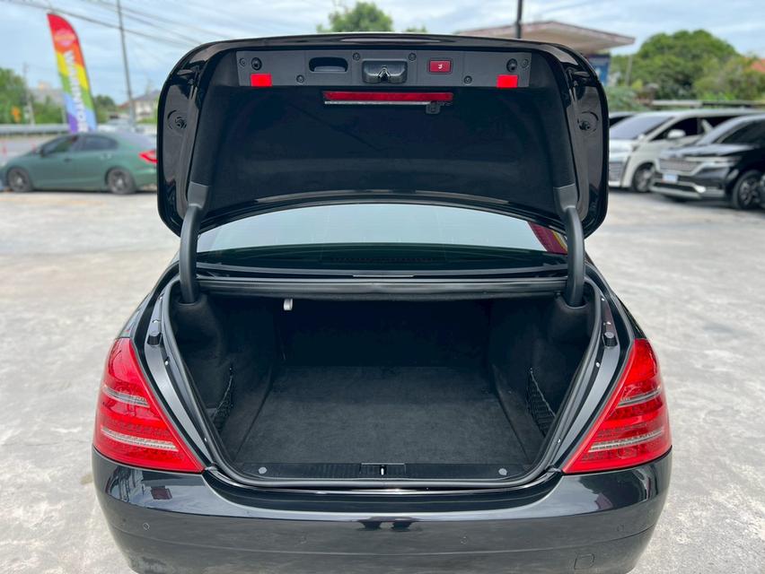 ปี 2009 BENZ S-CLASS, S320 CDI โฉม W221 ปี06-13 สีดำ เกียร์ออโต้ เครื่องยนต์ดีเซล 8