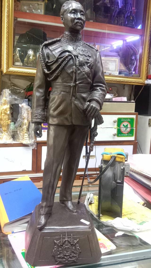 653.พระบรมรูปหล่อในหลวงรัชกาลที่ 5 พระบาทสมเด็จพระจุลจอมเกล้าเจ้าอยู่หัว