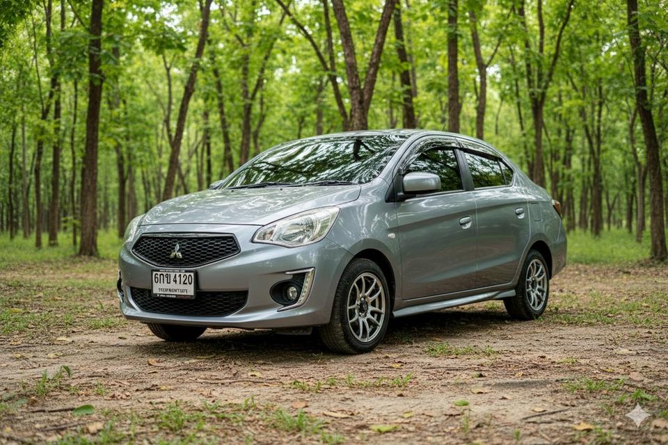 🔥ฟรีดาวน์ รถสวยมือเดียว ปีใหม่ ขับดีมาก Mitsubishi ATTRAGE 1.2 GLX AT ปี 2017