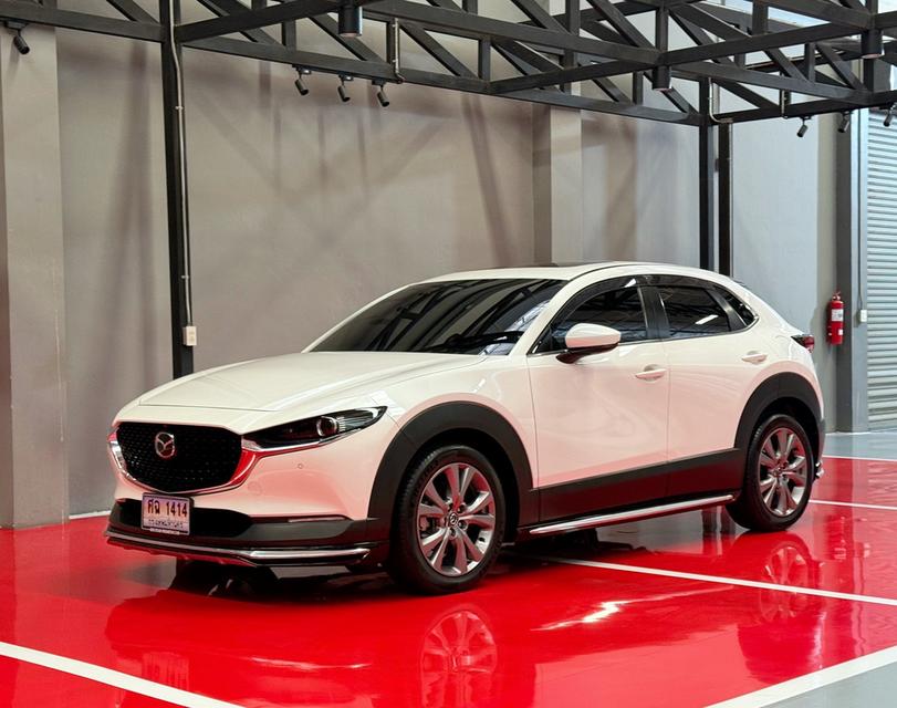 2021 MAZDA CX30 2.0SP รุ่น TOP รถมือเดียวออกป้ายแดง รถสภาพป้ายแดง รถวิ่งน้อย รถเข้าศูนย์ทุกระยะ ไม่เคยมีอุบัติเหตุครับ รูปที่ 4