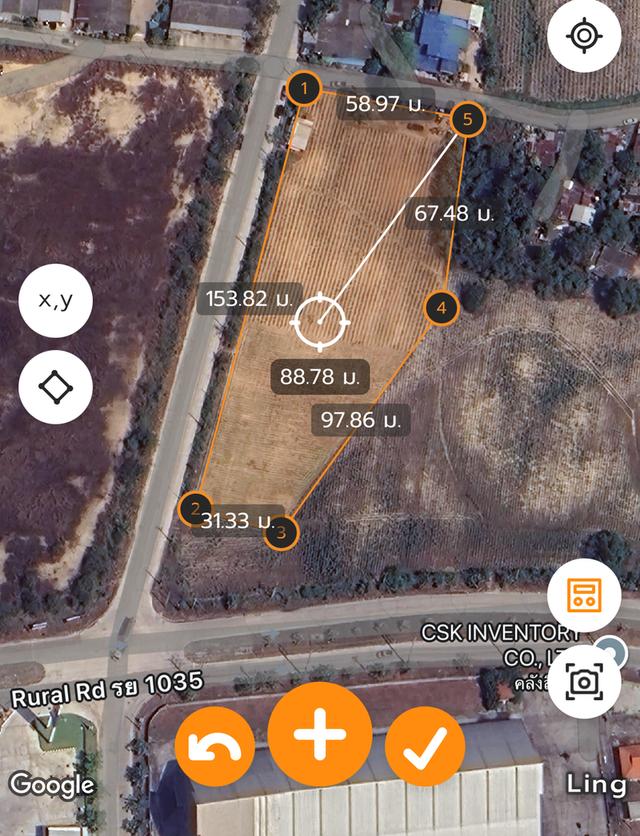 ขายที่ดินเนื้อที่ 5.5ไร่ใกล้ปั้ม ปตท.แยกส้มหล่น ผังเมือง EEC สีม่วงลาย ต.ห้วยโป่ง อ.เมืองระยอง 5
