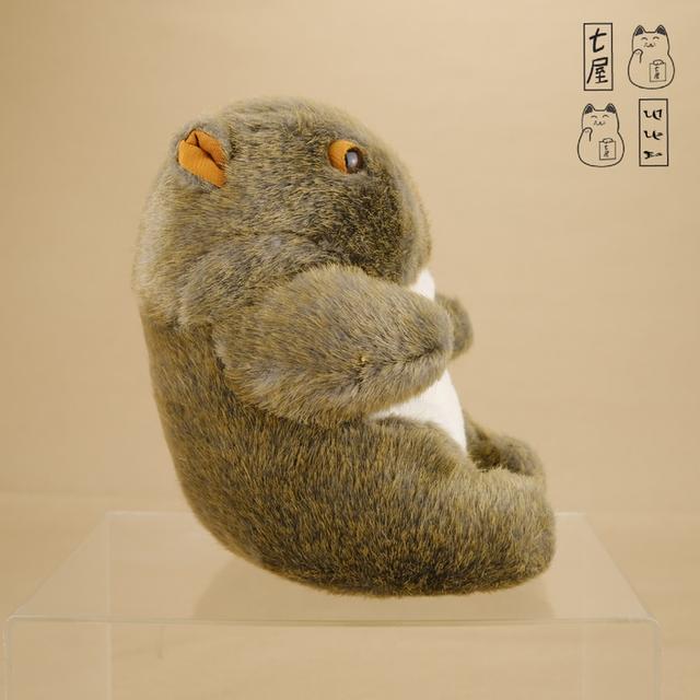 ตุ๊กตา VGT Old Fur สัตว์ออสเตรเลีย・วอมแบต・ขนเก่า 🐨 Wombat Plush ・Standard・Seated Layout・18 cm・CITER Souvenirs・Australian Plush รูปที่ 5