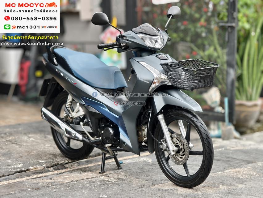 Wave 125i 2023 วิ่ง10000โล สตาดมือล้อแมค รถบ้านแท้เครื่องท่อเดิมๆ มีเล่มเขียวชุดโอนครบ No1112